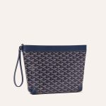 Goyard Conti Pouch Navy Blue